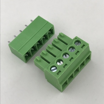 PCB 5 way contact terminal block