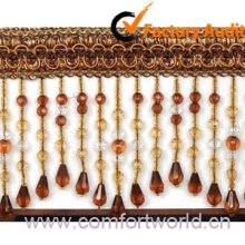 Beaded Fringe Tassel For Curtain