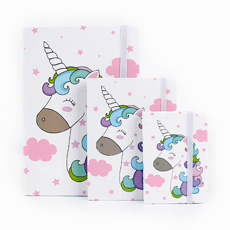 Sketchbook Stationery Agenda Writing Pockets Book Blank Travel Journal Gift Cute Diary Notebook