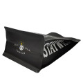 wholesale matt black custom logo coffee bag