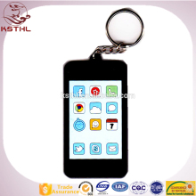 2015 Promotional Gift Large Rubber Phone Designer Key Rings