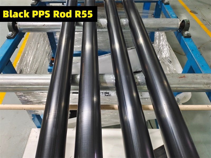 Υψηλής ποιότητας PPS Engineering Plastic Rods προς πώληση