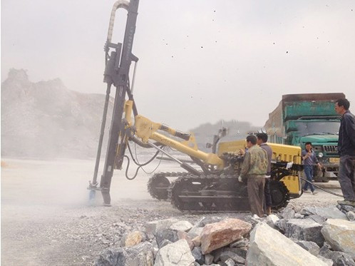 Crawler Drilling Rig Down Hole Drill