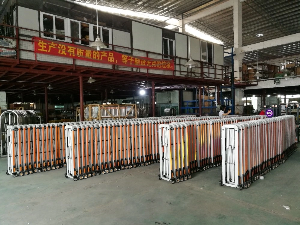 Innovative Design Aluminum Alloy Road Accordion Barrier for Akordiyon Barrier