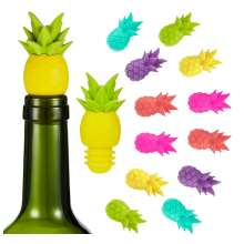 Funny Pineapple Silicone Wine Bottle Stoppers