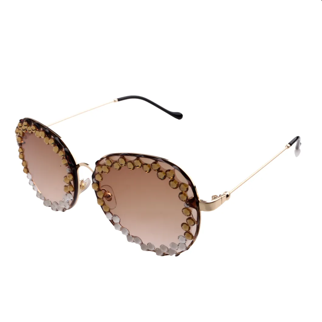 2020 Frameless Diamond Sunglasses