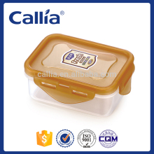 350ml airtight Rectangle Plastic Microwave Lunch Box Plastic Package Box