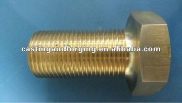 Small Machined Bronze Part