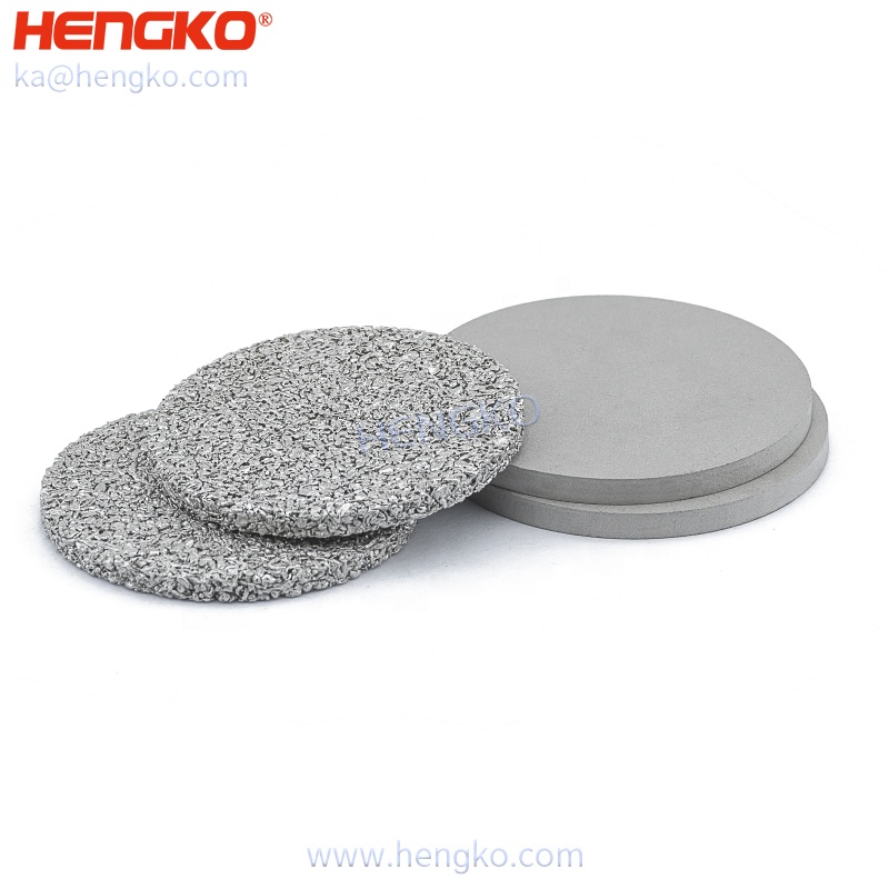 304/316/316L Customized Porous Stainless Steel Sintered Filter Disc For Various Filtration System