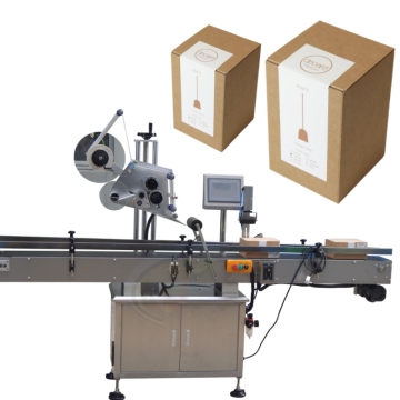 Automatic Carton Pouch Can Sticker Box Labeling Machines by Shanghai Manufacturer
