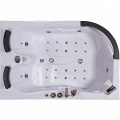 Offset Corner Whirlpool Hydromassage Bubble Bath