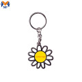 Gift Customized Logo Wild Rose Enamel Keychain