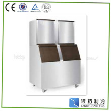 large split coomercial cube ice maker