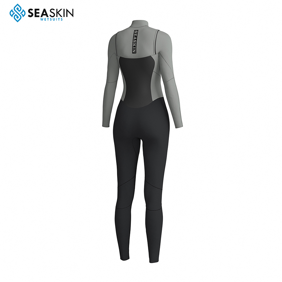 Seackin 4/3mm Lady Surf Wetsuit Front Zipper Wetsuit