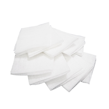 White Cotton Fabric Medical Absorbent Gauze Block