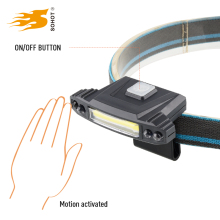 USB rechargeable 390-395nm UV cap light Custom led clip-on headlamp