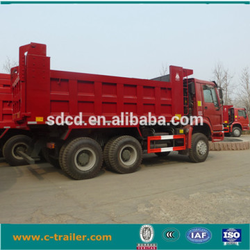 HOWO dumper truck dimensions