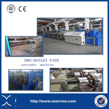PVC PP PE Pipe Plastic Extrusion Line