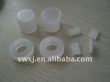 transparent silicone cap/grommet