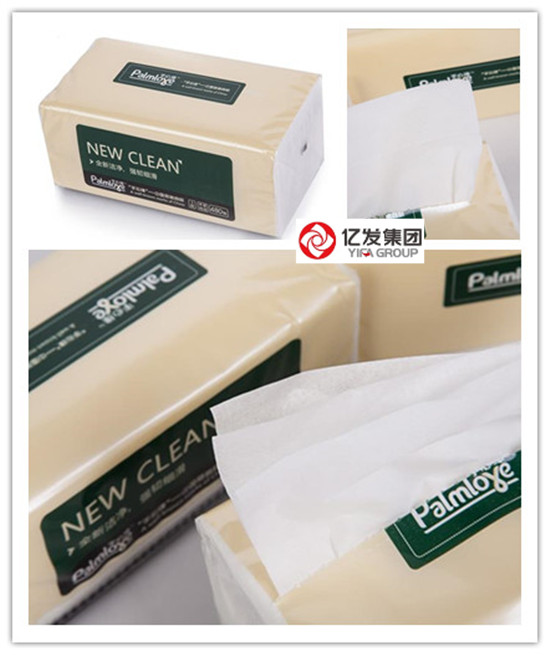 Soft Plastic Bag Facial Tissue 3ply 160 Sheet Tissue