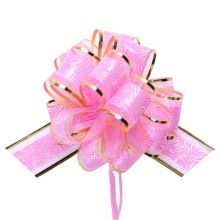 Shining Gift Package Butterfly Ribbon Bow Pull