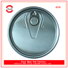 401 aluminum easy open petrol lid