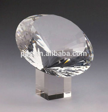 nice large crystal diamond gift , decorative glass gems diamond