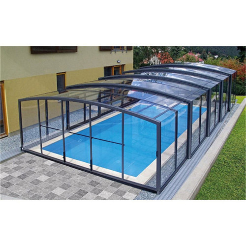 Diy Pool Cover Sunroom Aluminium Glass Roof