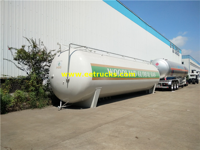 Tanques de propano domésticos a granel de 100cbm 45MT 100cbm 45MT Bulk Domestic Propane Tanks