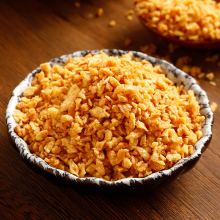 Fried garlic crisp with nice smell