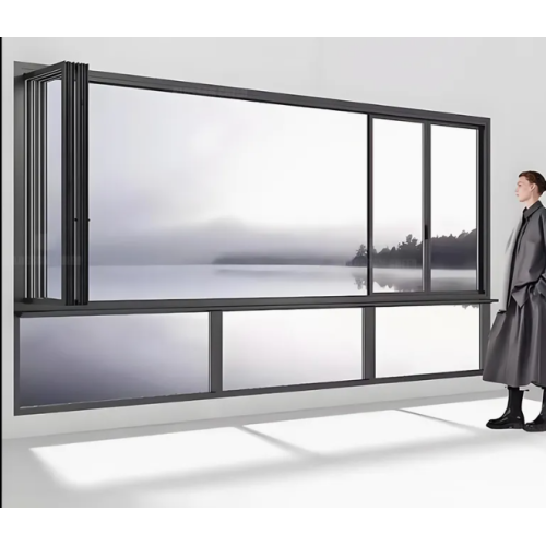 NFRC America Standard Aluminum Bi-folding windows