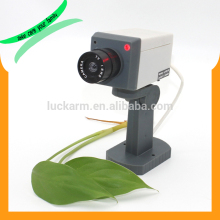 Motion Detection Realistic Looking head rotate fake dummy security camera