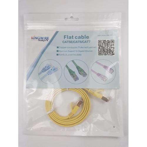 Cable Ethernet plano Cat6a