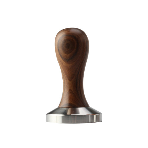 Stainless Steel Coffee Tamper With Wooden Handle