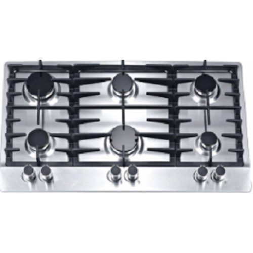 201 Nível SS Gas Hob 6 queimadores