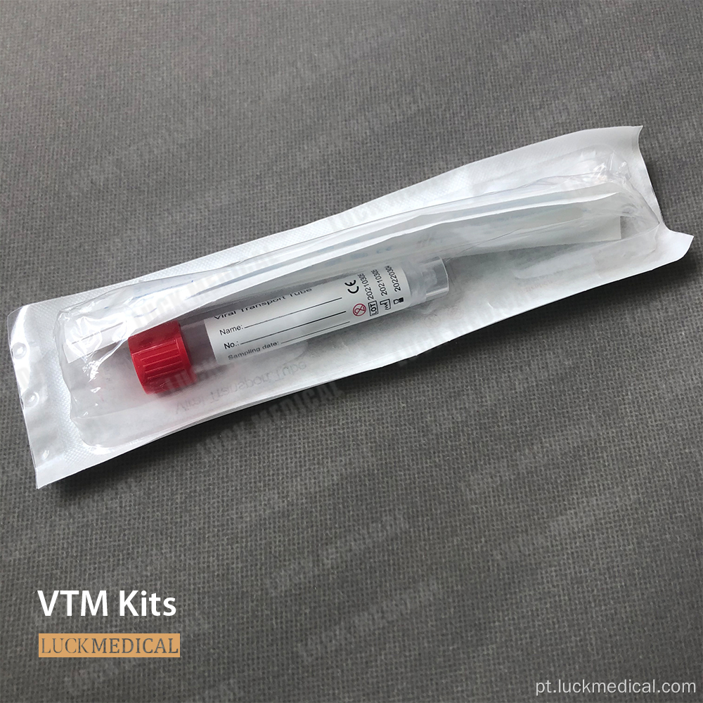 Kit de tubo de 10 ml VTM / UTM