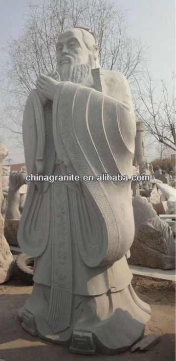 chinese man statue