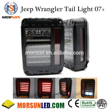 Jeep Wrangler 2007+ led tail light jeep jk tail light led rear brake light taillight for jeep jk