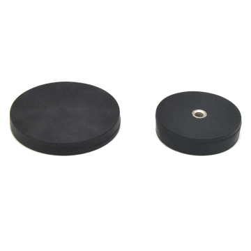 Round Base Magnets Female Thread Type