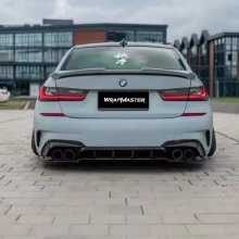 TSAUTOP 1.52*18m Flat Battleship Grey Vinyl Car Wrap