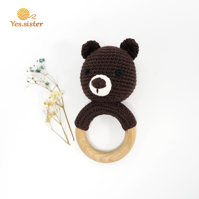 Crochet Bear Teether