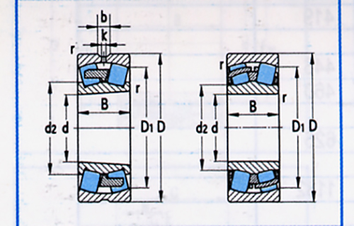 Σφαιρικό ρουλεμάν Spherical Roller Bearing