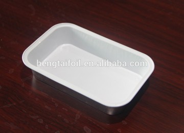 aluminum foil casserole dish for airline food packing