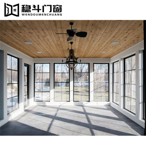 Custom Burglar Resistant Double Pane Aluminum Windows