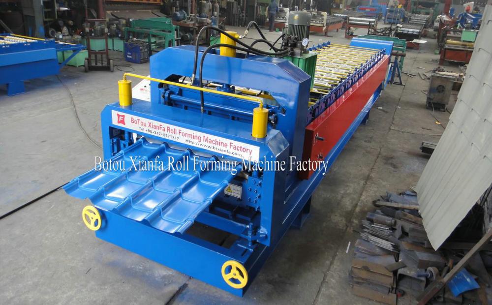 Aluminum Roof Double Deck Making Machine