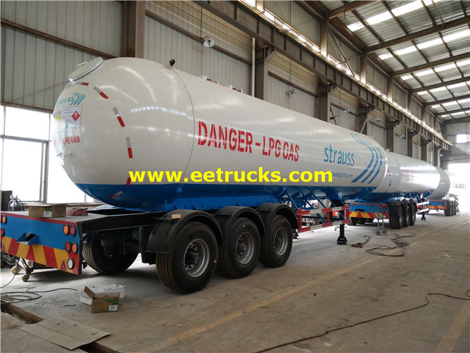 LPG Gas Delivery Trailer Tanks