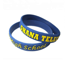 Custom Embossed 3D Silicone Bracelets & Rubber Wristbands