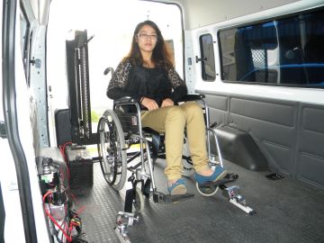 Wheelchair Restraint System Wheelchair Security System