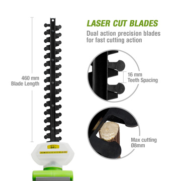 Batterie électrique 18V Outils de jardin Taille de haie sans fil