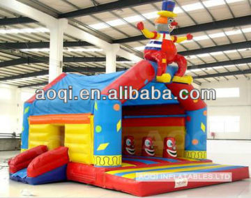 Inflatable mini combo jumper/inflatable slide bouncer combo Inflatable mini combo jumper